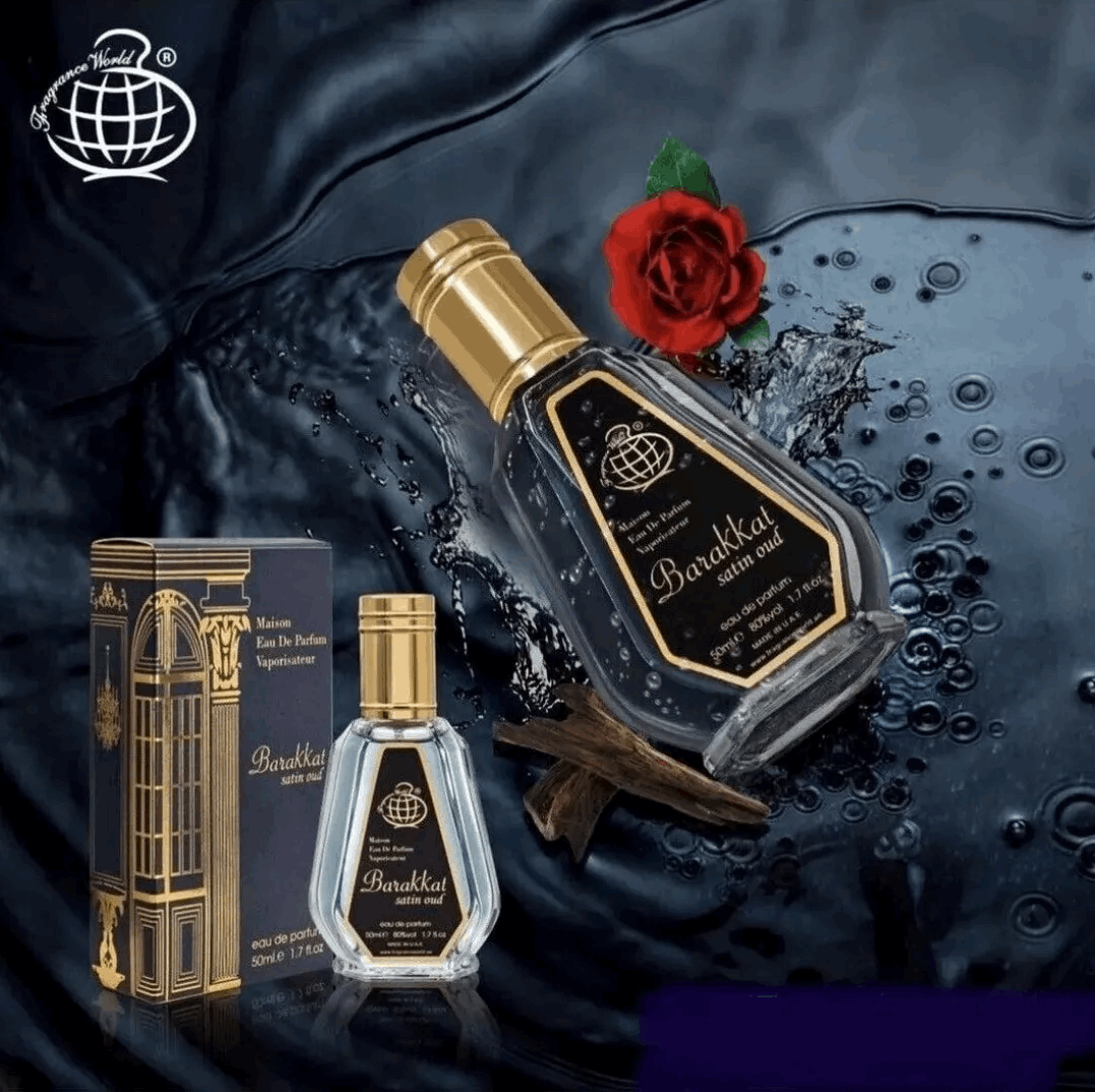 Barakkat satin oud by Fragrance World 50ml